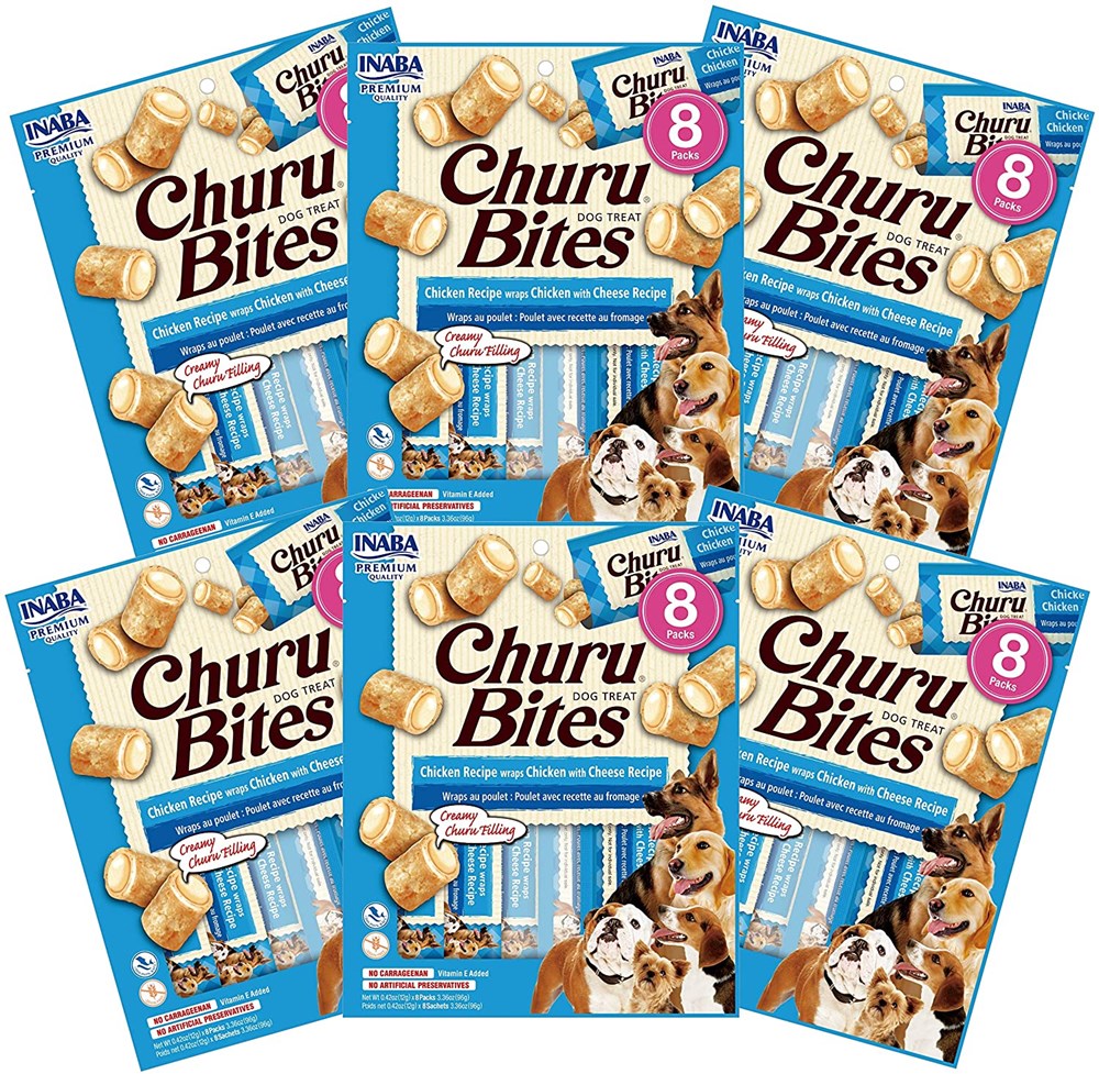 Inaba Dog Treat Churu Bites Wraps Chicken with Cheese 02