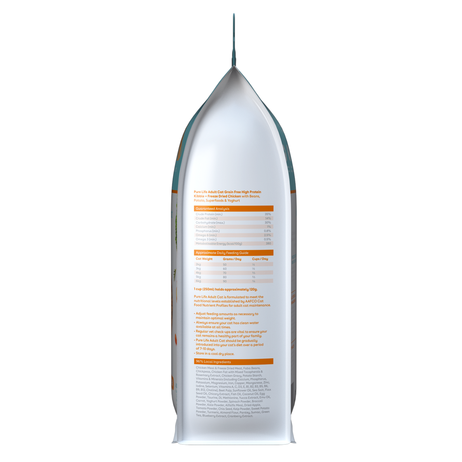 Pure Life Natural Boost Dry Cat Food Adult Australian Chicken