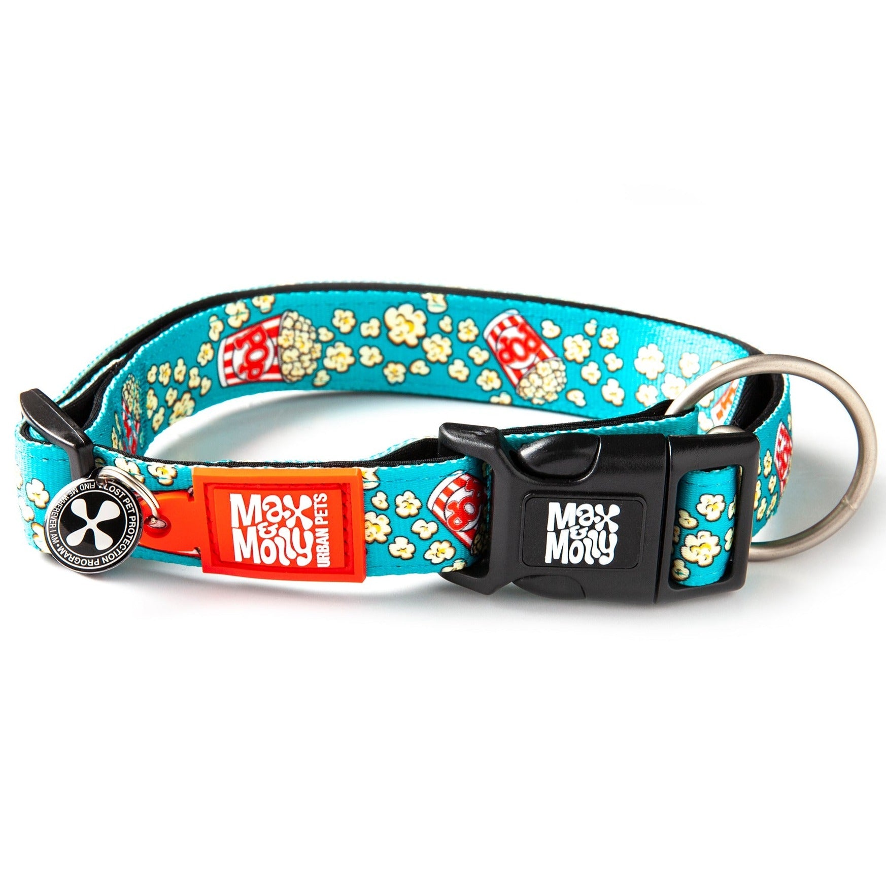 Max & Molly Smart Id Dog Collar - Popcorn 01