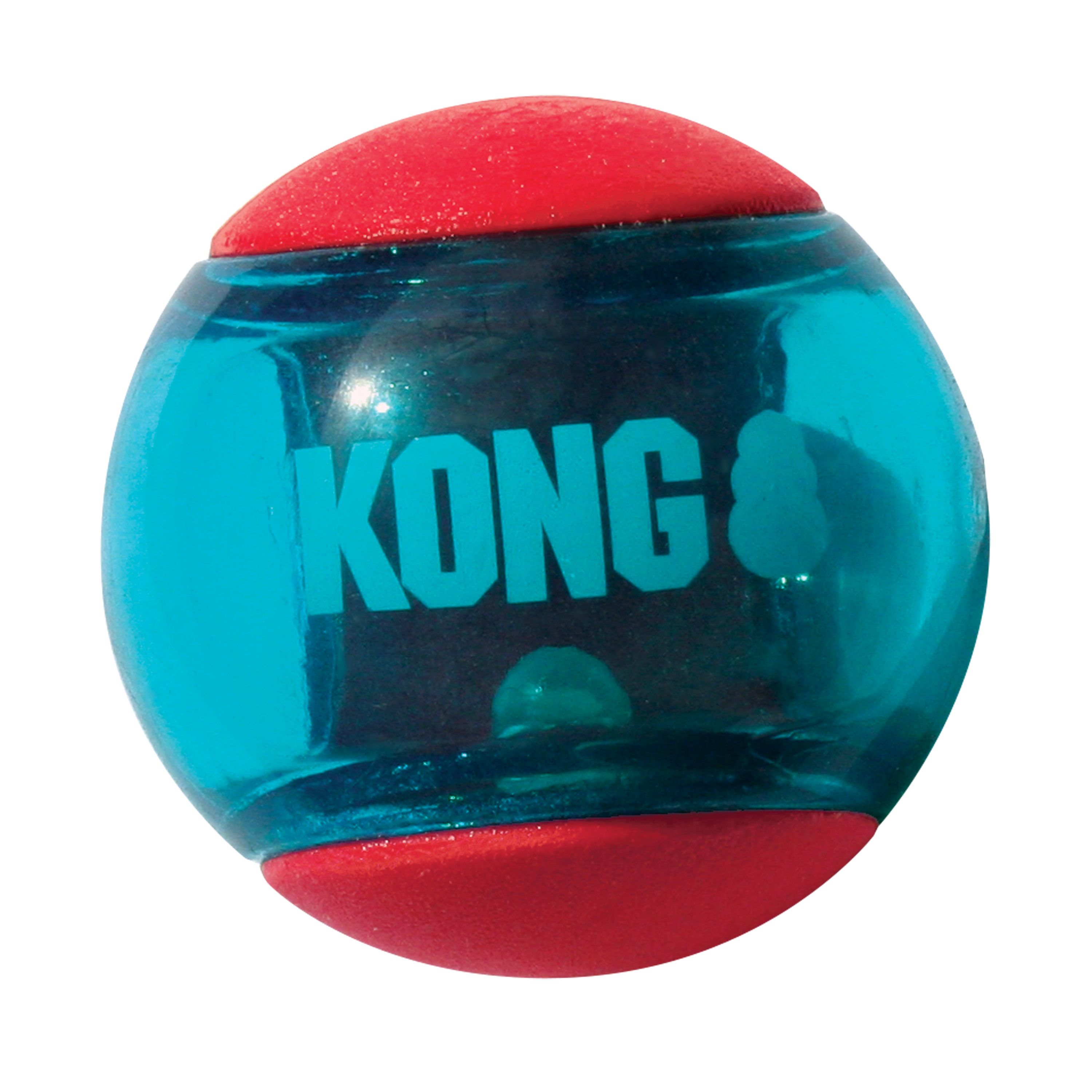 KONG Dog Toys Squeezz Action Ball Red 04