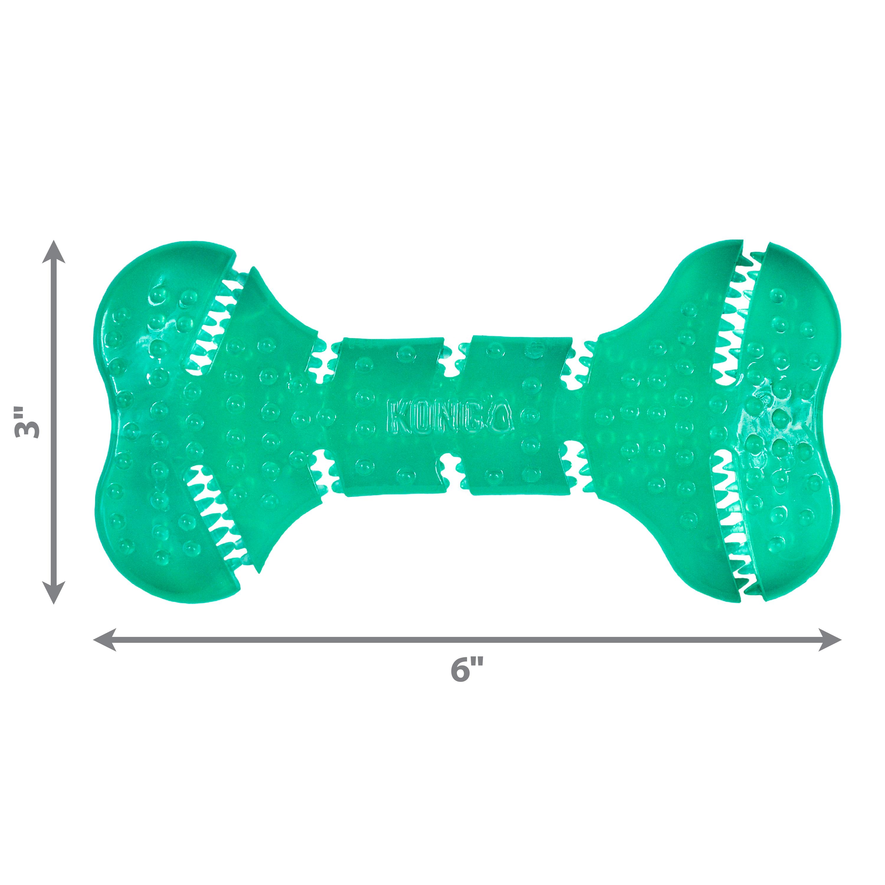 KONG Dog Toys Squeezz Dental Bone 03