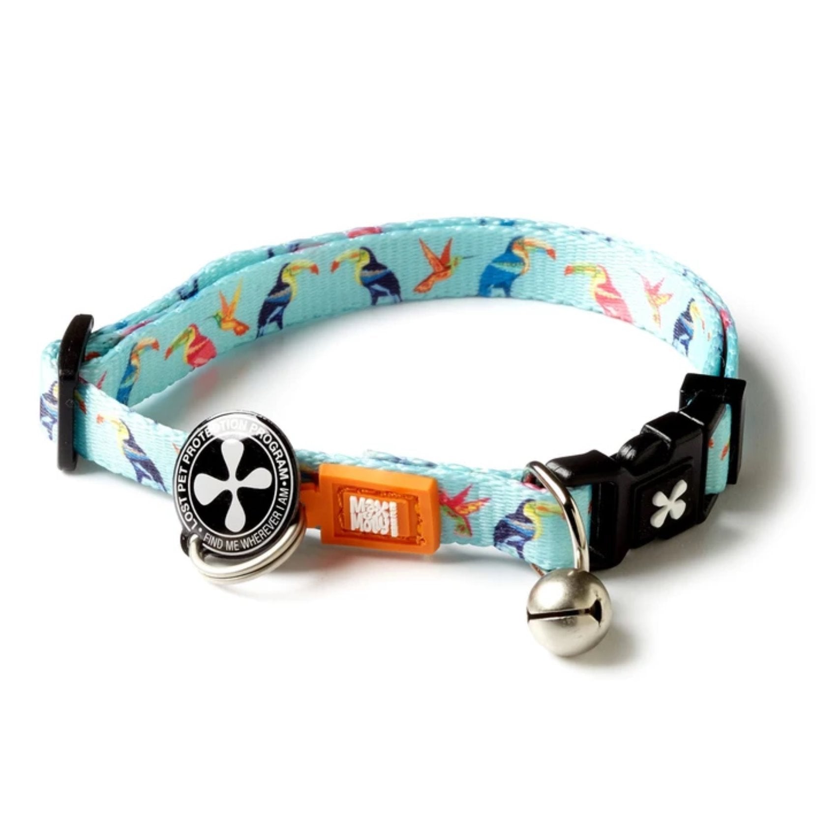 Max & Molly Smart ID Cat Collar - Paradise 01
