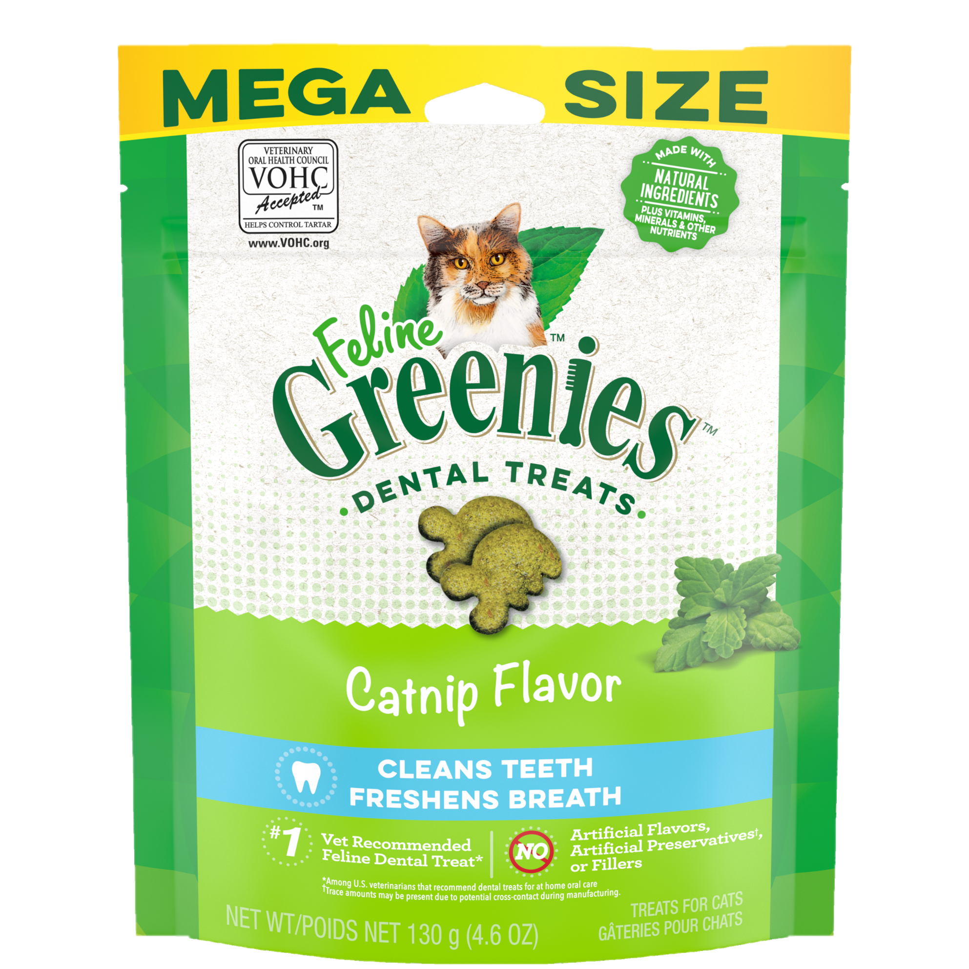 GREENIES Feline Dental Cat Treat Catnip Flavour 02