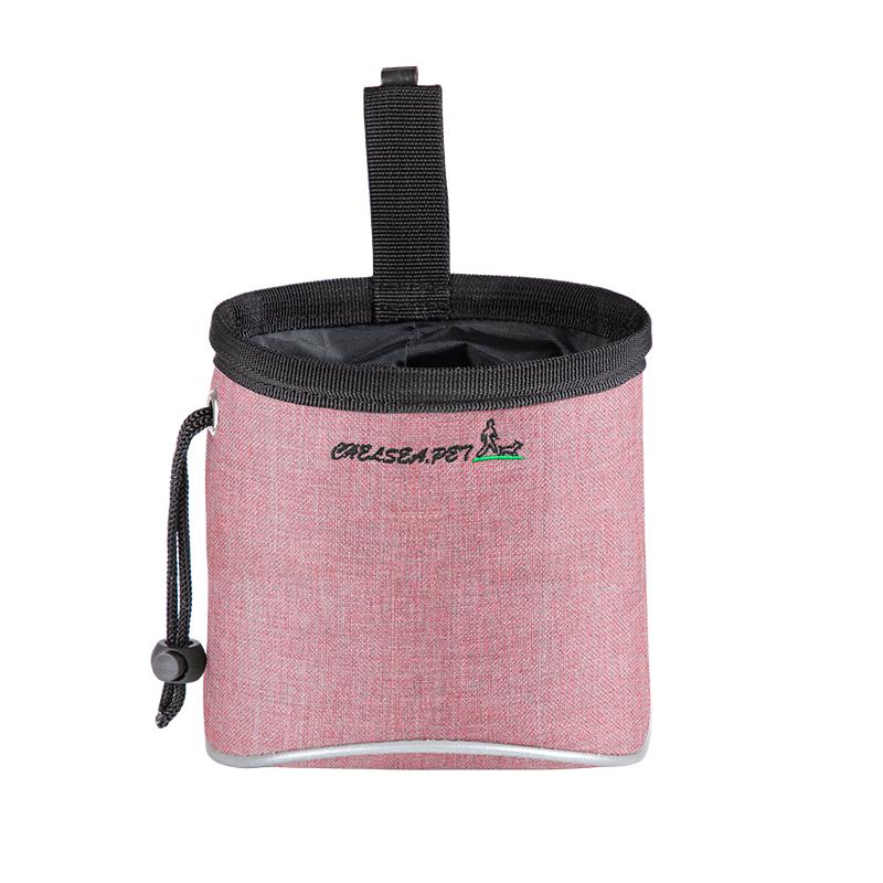 Pet Food & Training Bag on Waist with Drawstring Rope 01