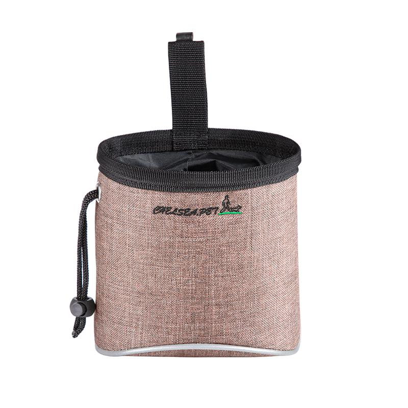 Pet Food & Training Bag on Waist with Drawstring Rope 03