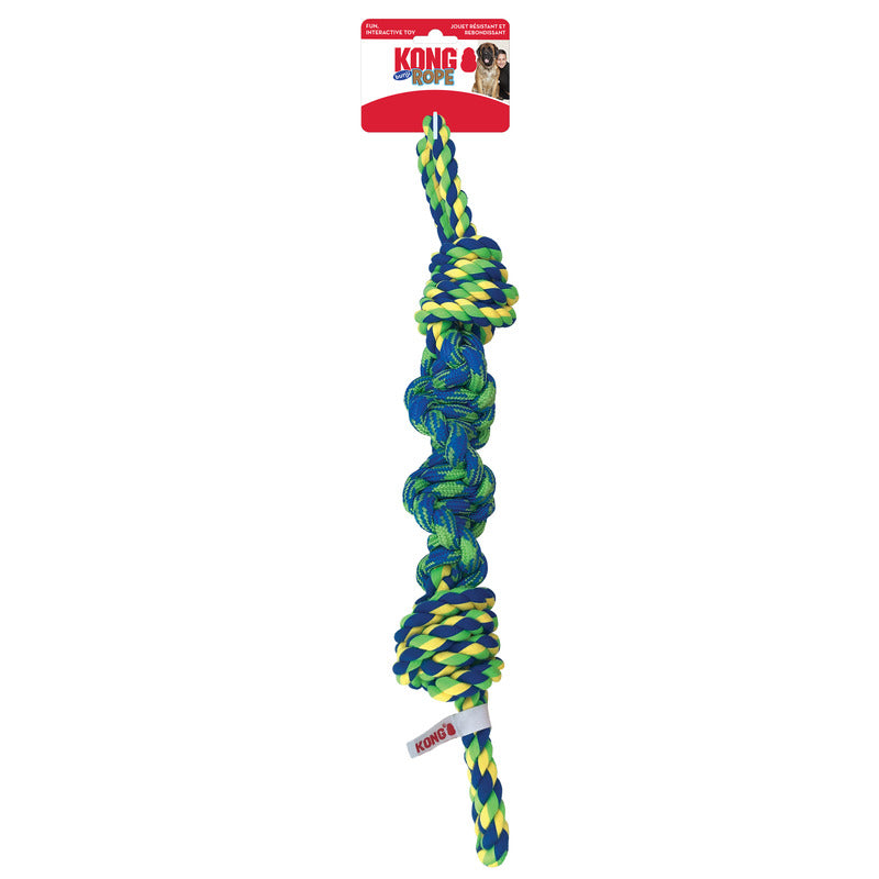 KONG Dog Toys Rope Bunji Assorted Large