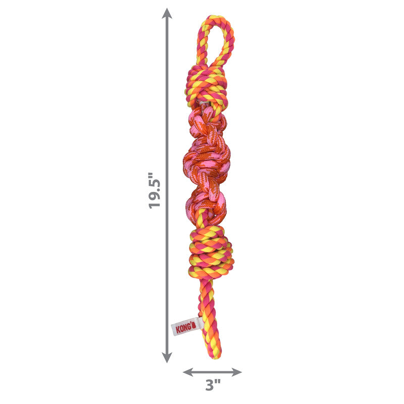 KONG Dog Toys Rope Bunji Assorted 01