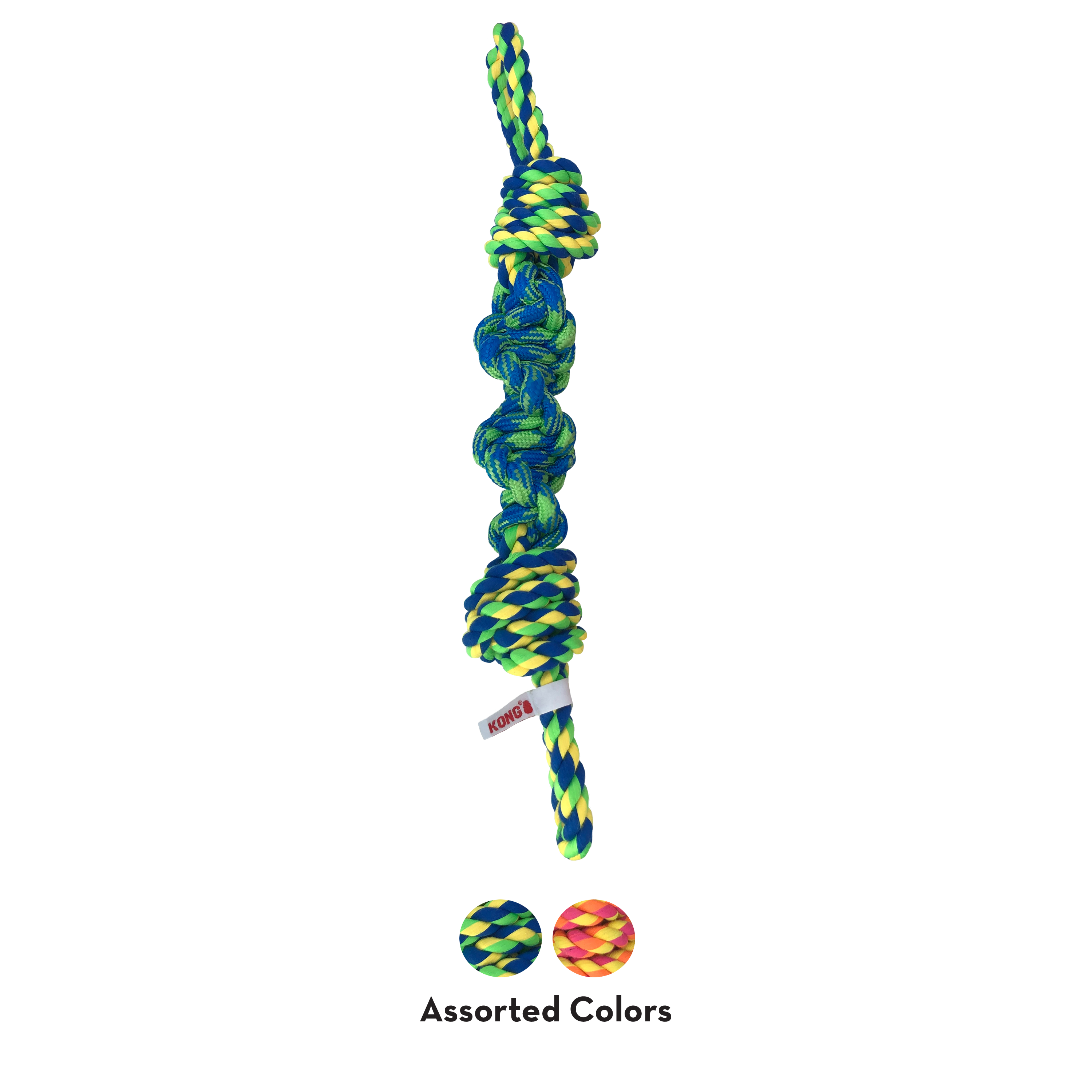 KONG Dog Toys Rope Bunji Assorted 02