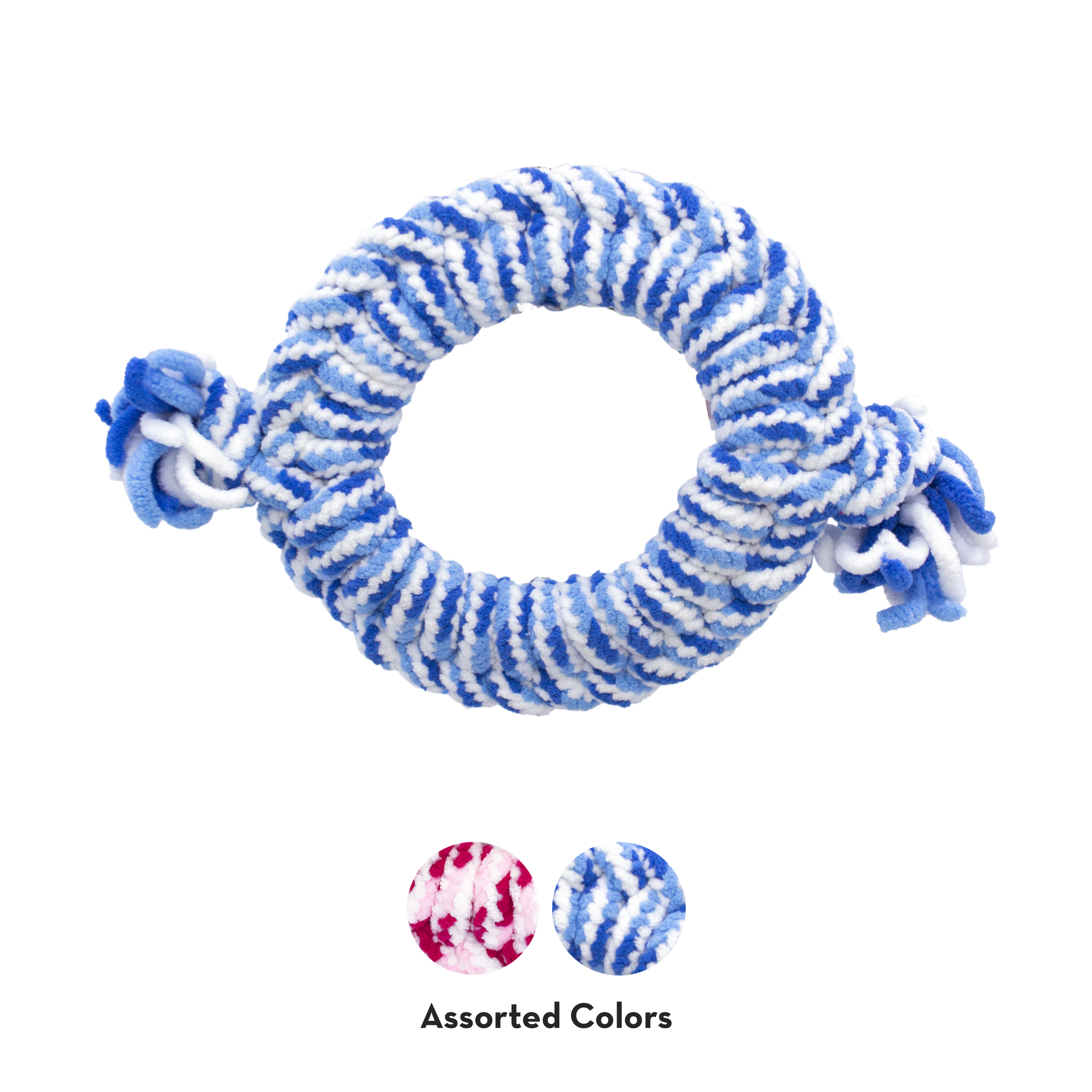 KONG Dog Toys Rope Ring for Puppies Assorted 03