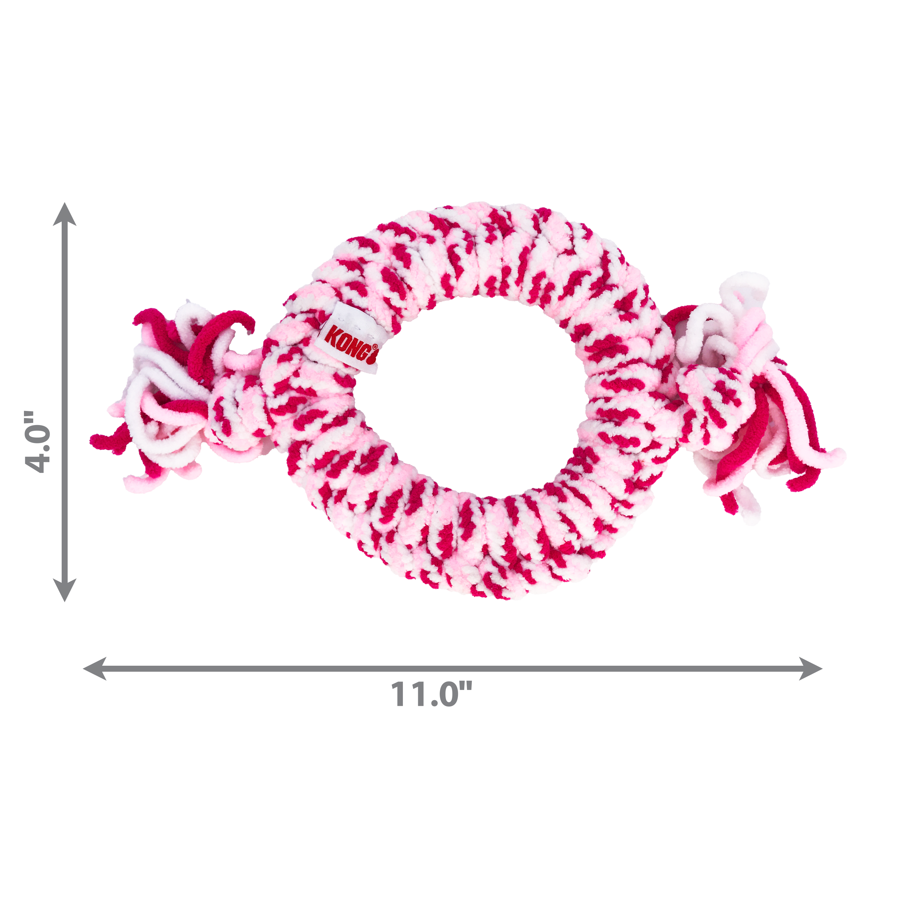 KONG Dog Toys Rope Ring for Puppies Assorted 04