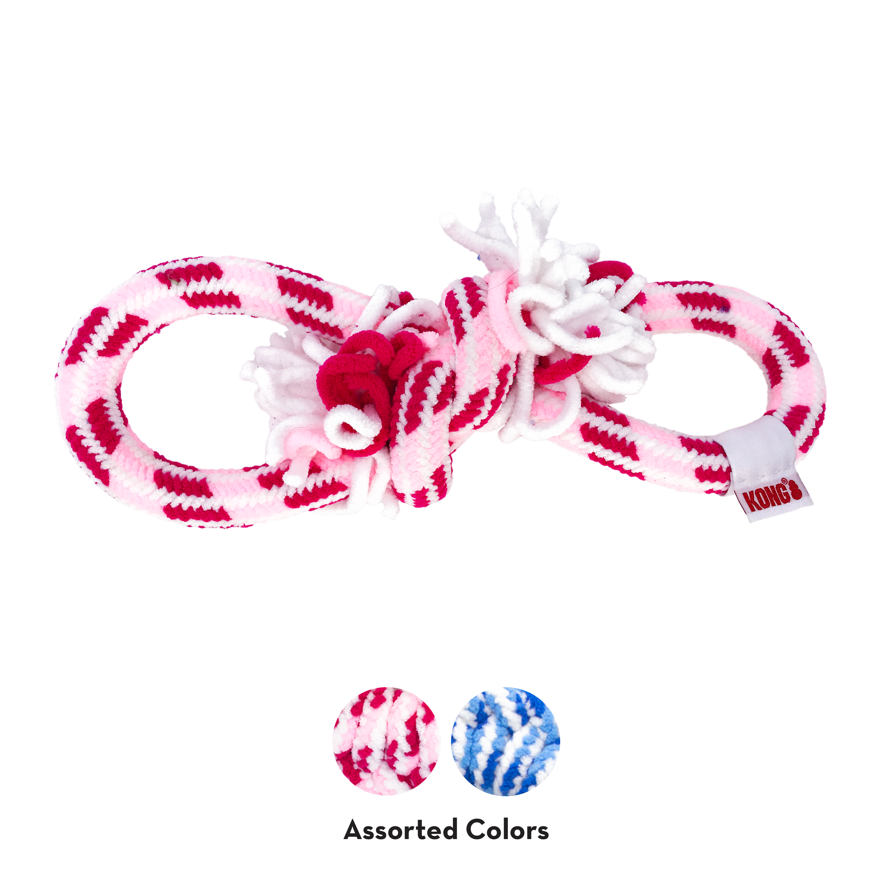 KONG Dog Toys Rope Tug for Puppies Assorted 03