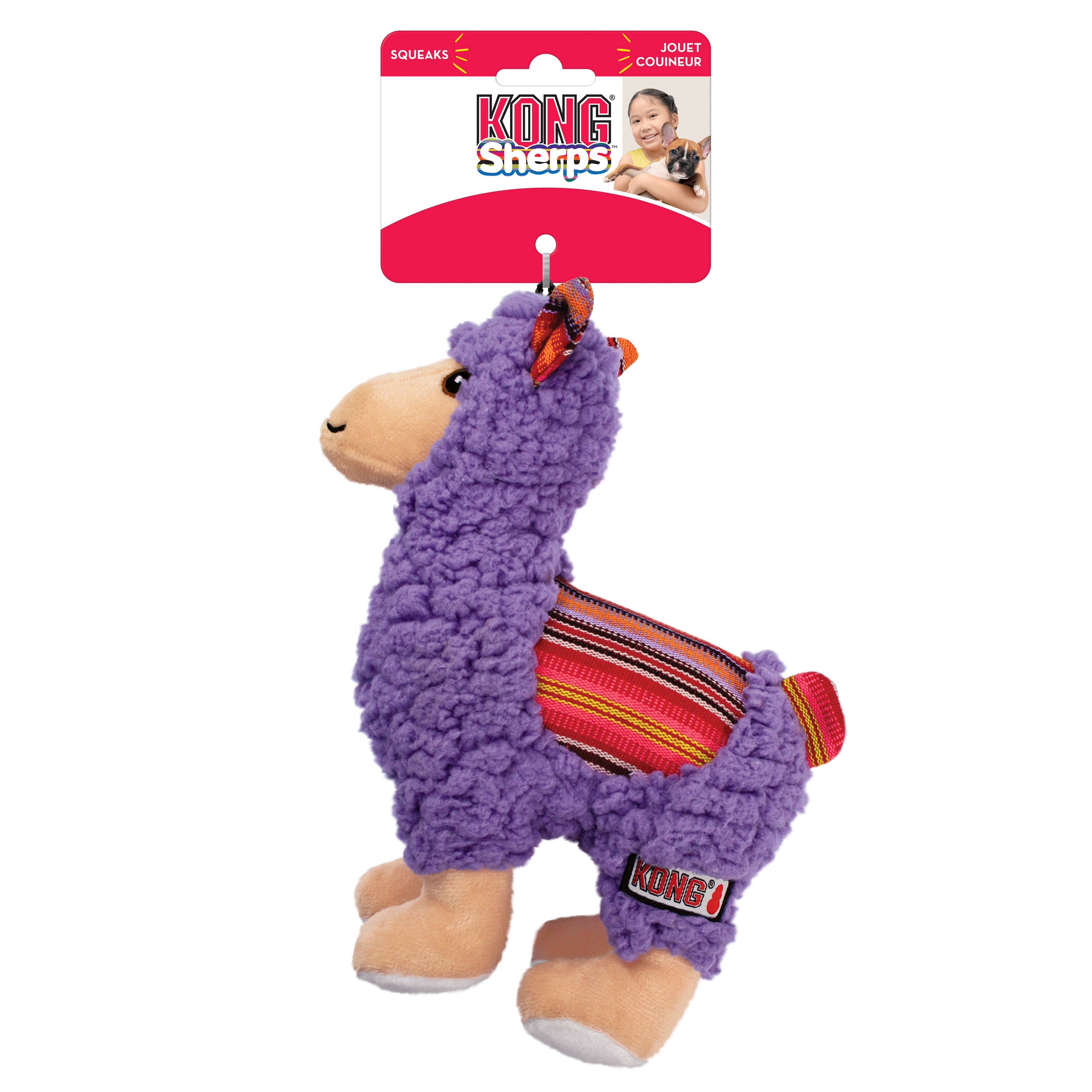 KONG Dog Toys Sherps Llama 01
