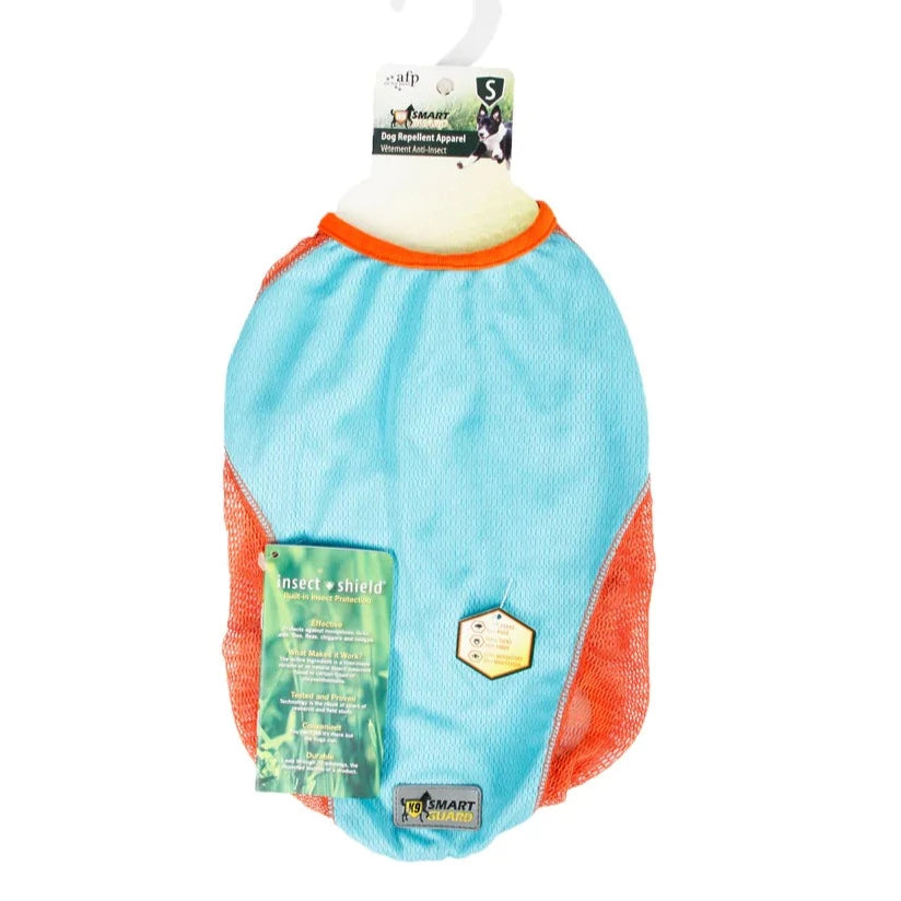 All for Paws AFP Dog Smart Guard Insect Repellent Mesh T -Blue Small