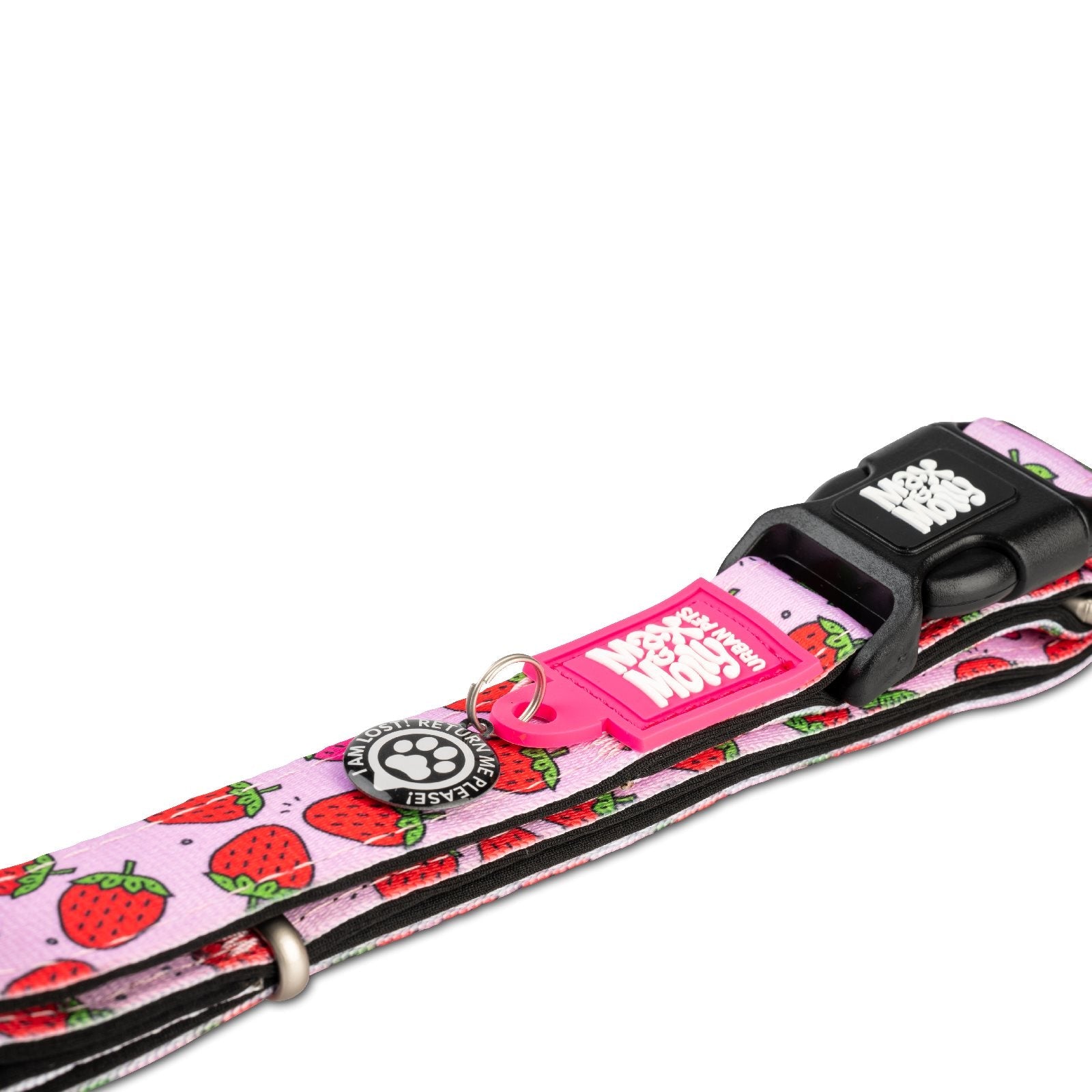 Max & Molly Smart Id Dog Collar - Strawberries 03