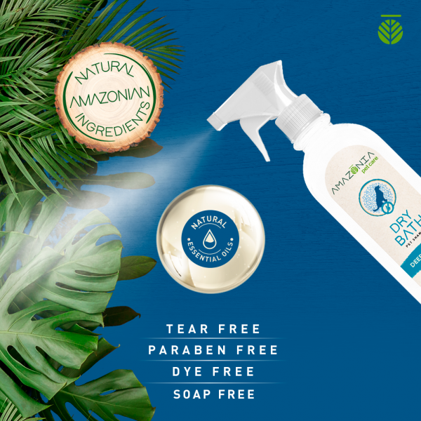 Amazonia Dry Bath Shampoo Deep Cleaning for Dogs 03