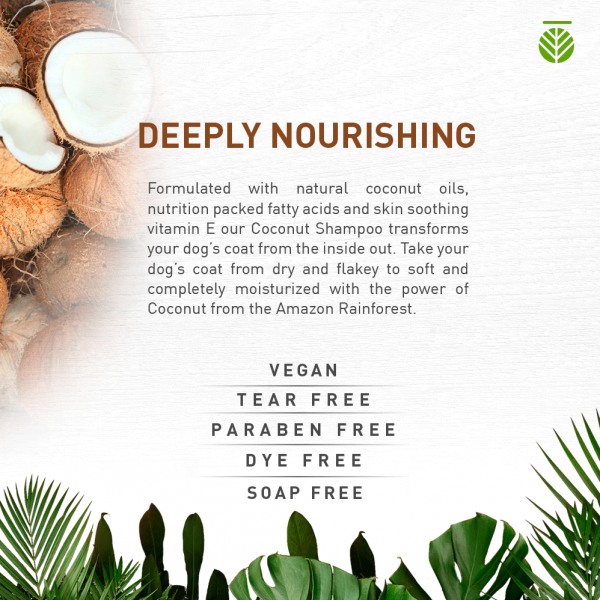 Amazonia Shampoo Coconut Deeply Nourishing for Dogs 05