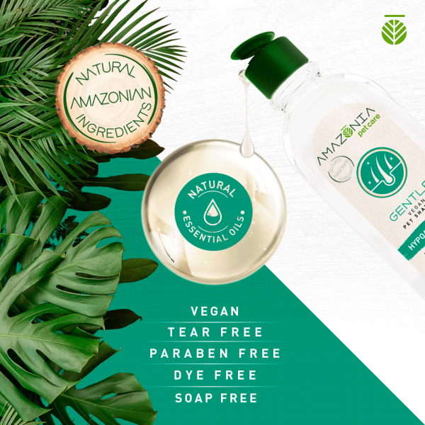 Amazonia Shampoo Gentle Hypoallergenic for Dogs 02