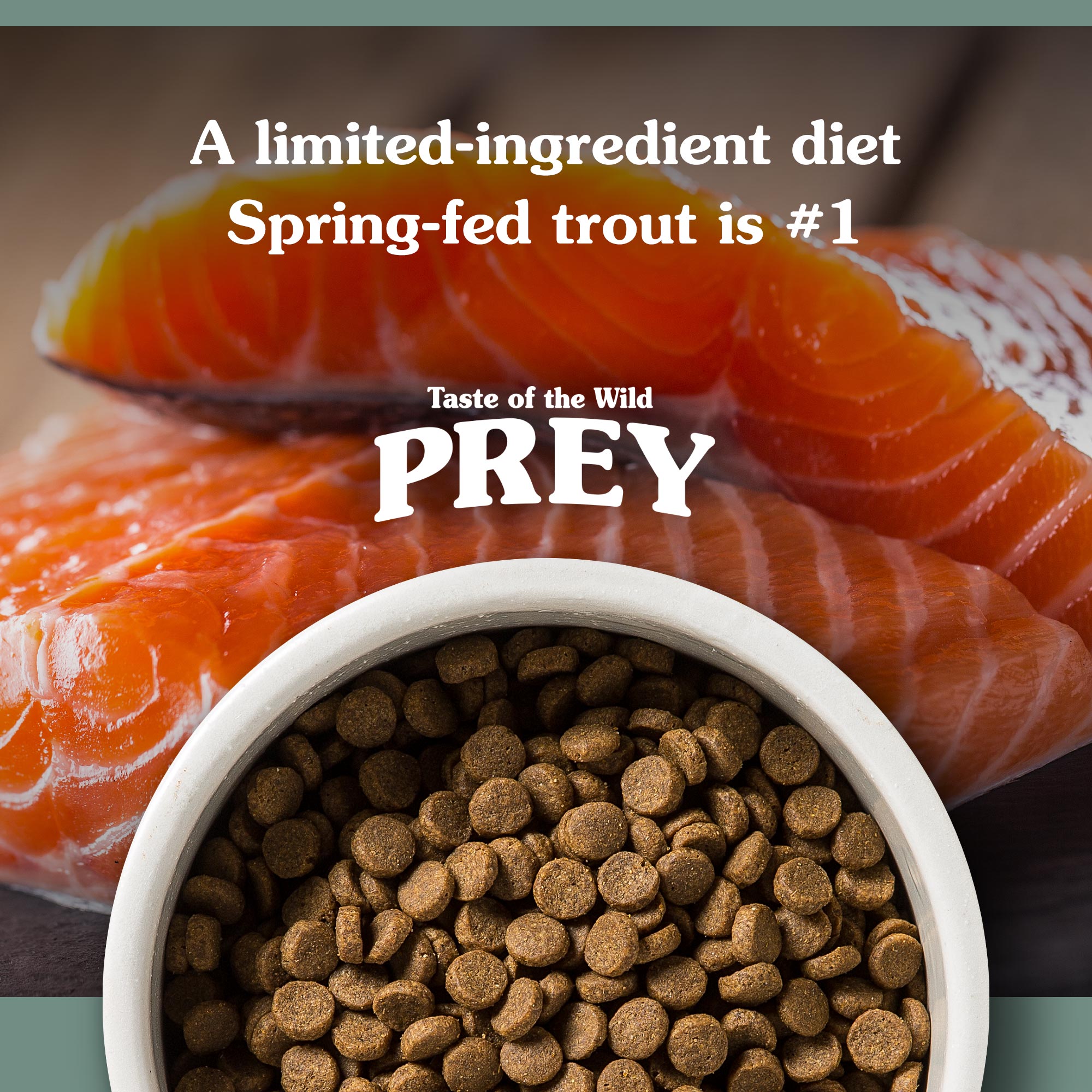 Taste of the Wild PREY Trout Dog Food