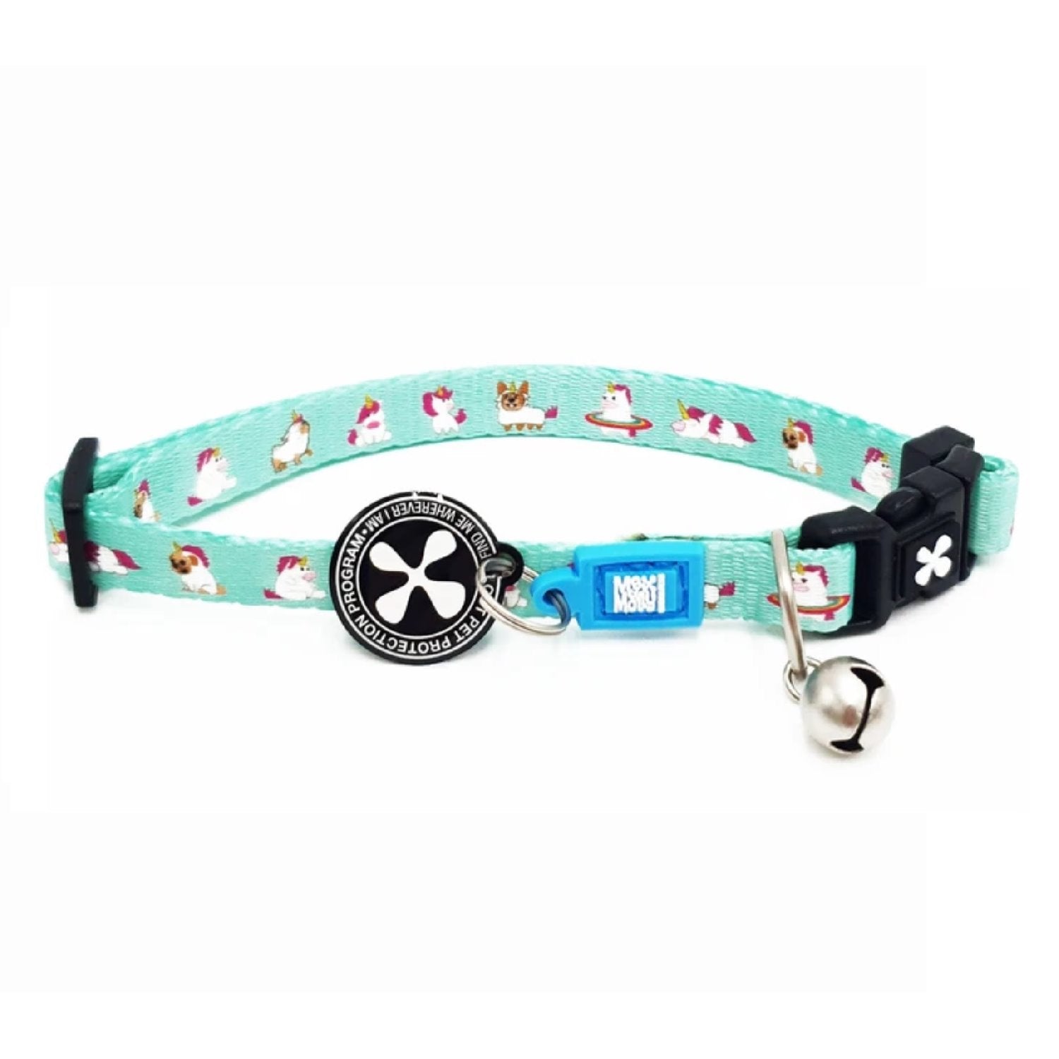 Max & Molly Smart Id Cat Collar - Unicorn 01