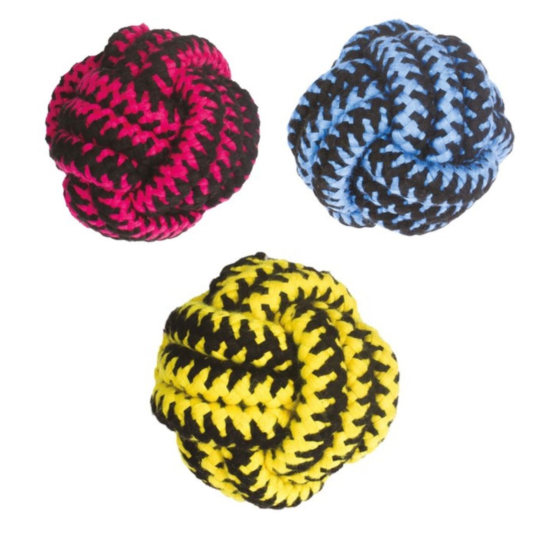 M-Pets Dog Toys TWIST Ball Assorted