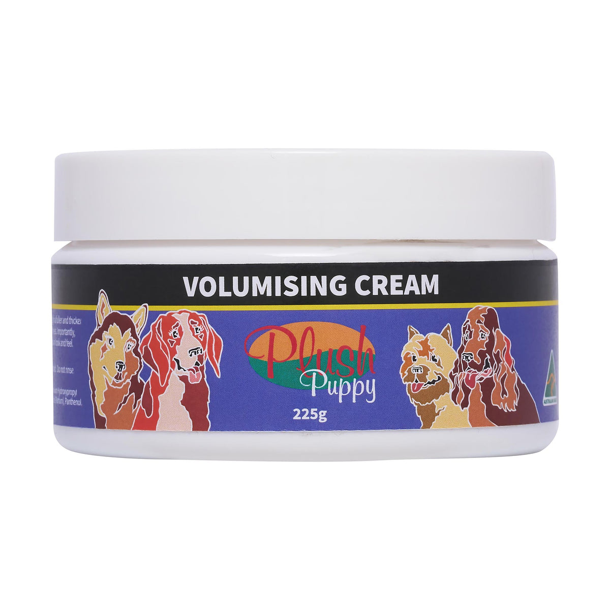 Plush Puppy Volumising Cream 225g – front of tub