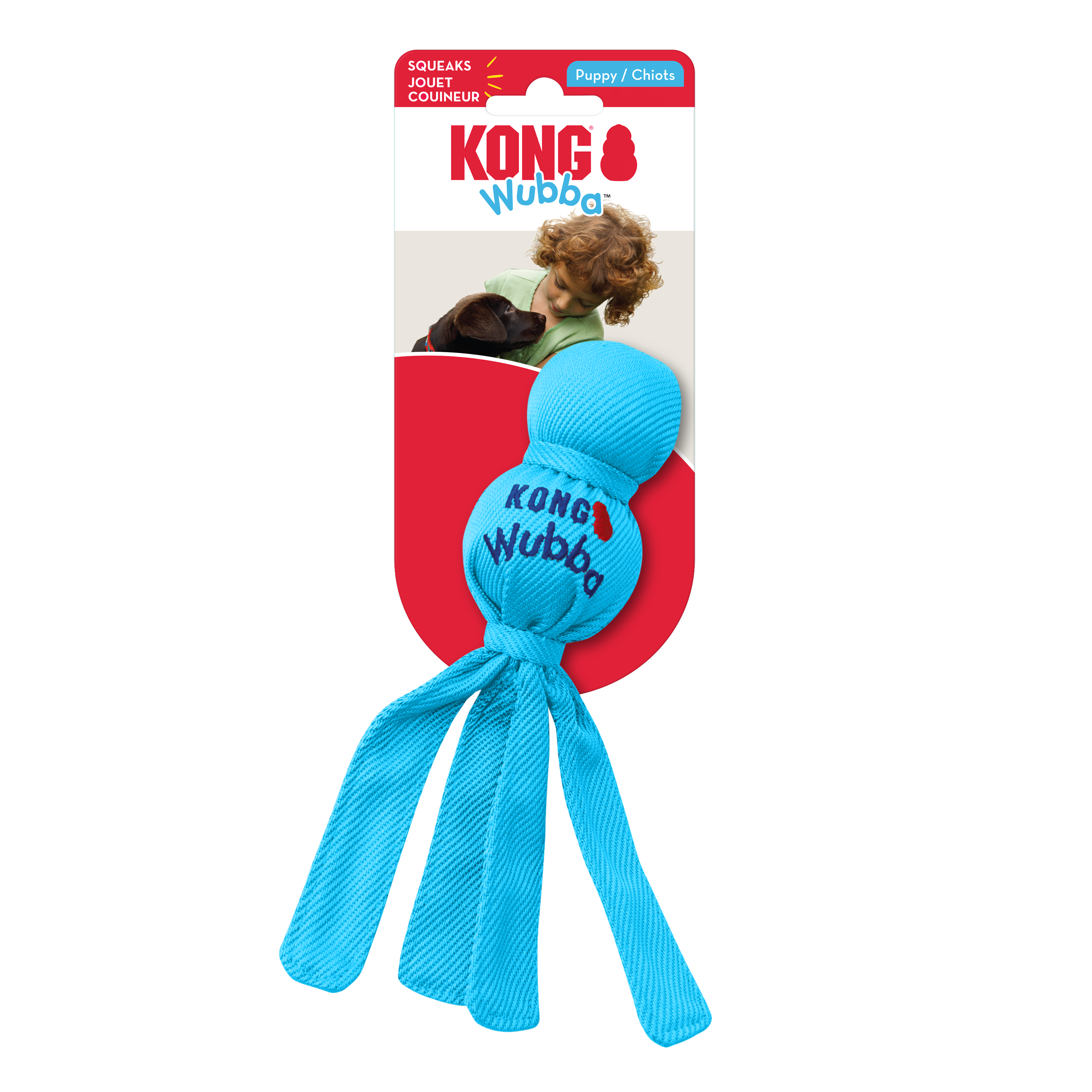 KONG Dog Toys Wubba Puppy Assorted 01