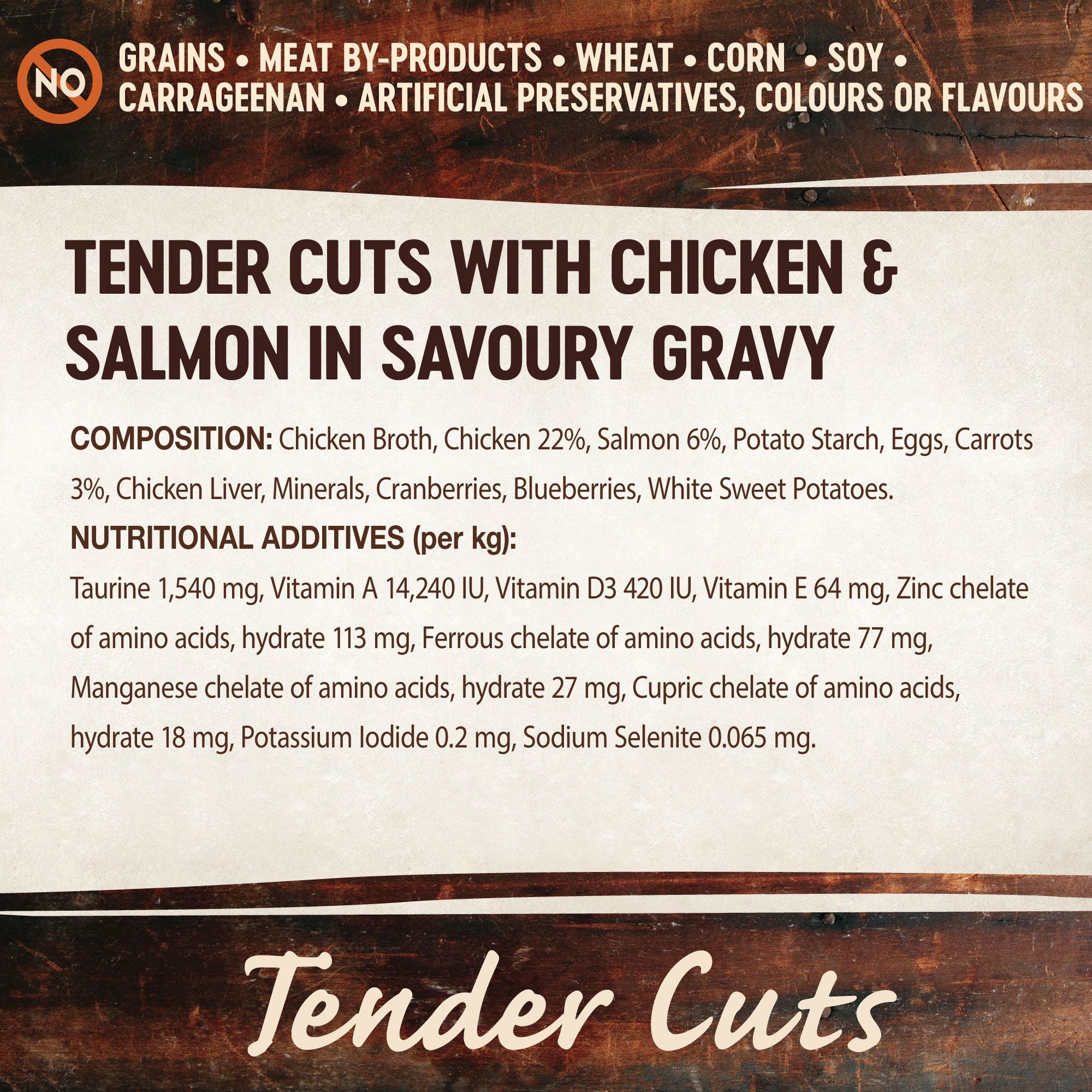 Wellness Core Wet Cat Food Tender Cuts With Chicken & Salmon In Savoury Gravy