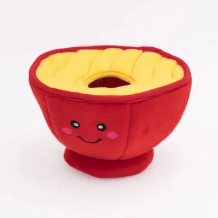 Zippy Paws Dog Toys Plush Burrow - Ramen Bowl 03