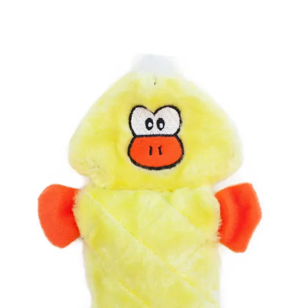 Zippy Paws Dog Toys Plush Jigglerz - Duck 02