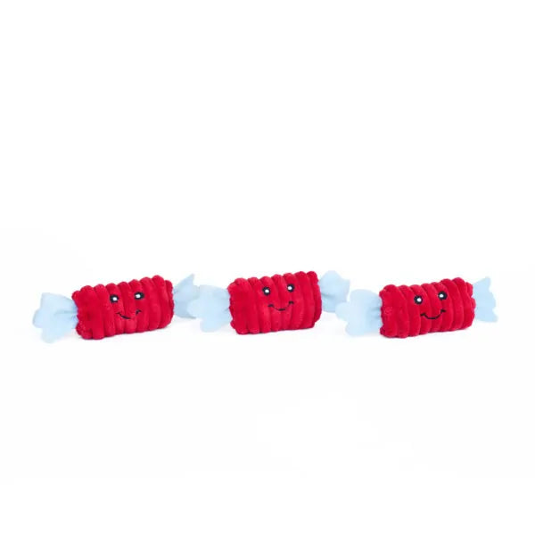 Zippy Paws Dog Toys Plush Burrow - Rainbow Pinata 03