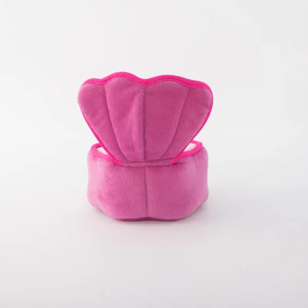 Zippy Paws Dog Toys Plush Burrow - Pearls in Oyster 03