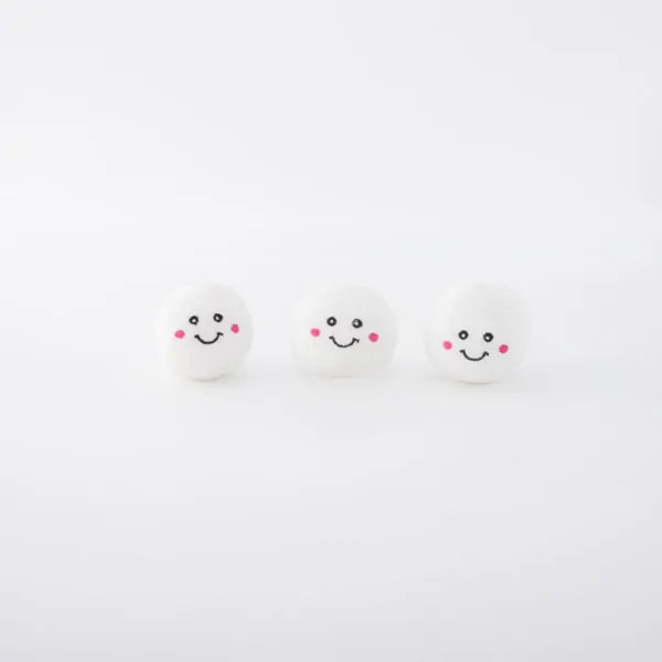 Zippy Paws Dog Toys Plush Burrow - Pearls in Oyster 04