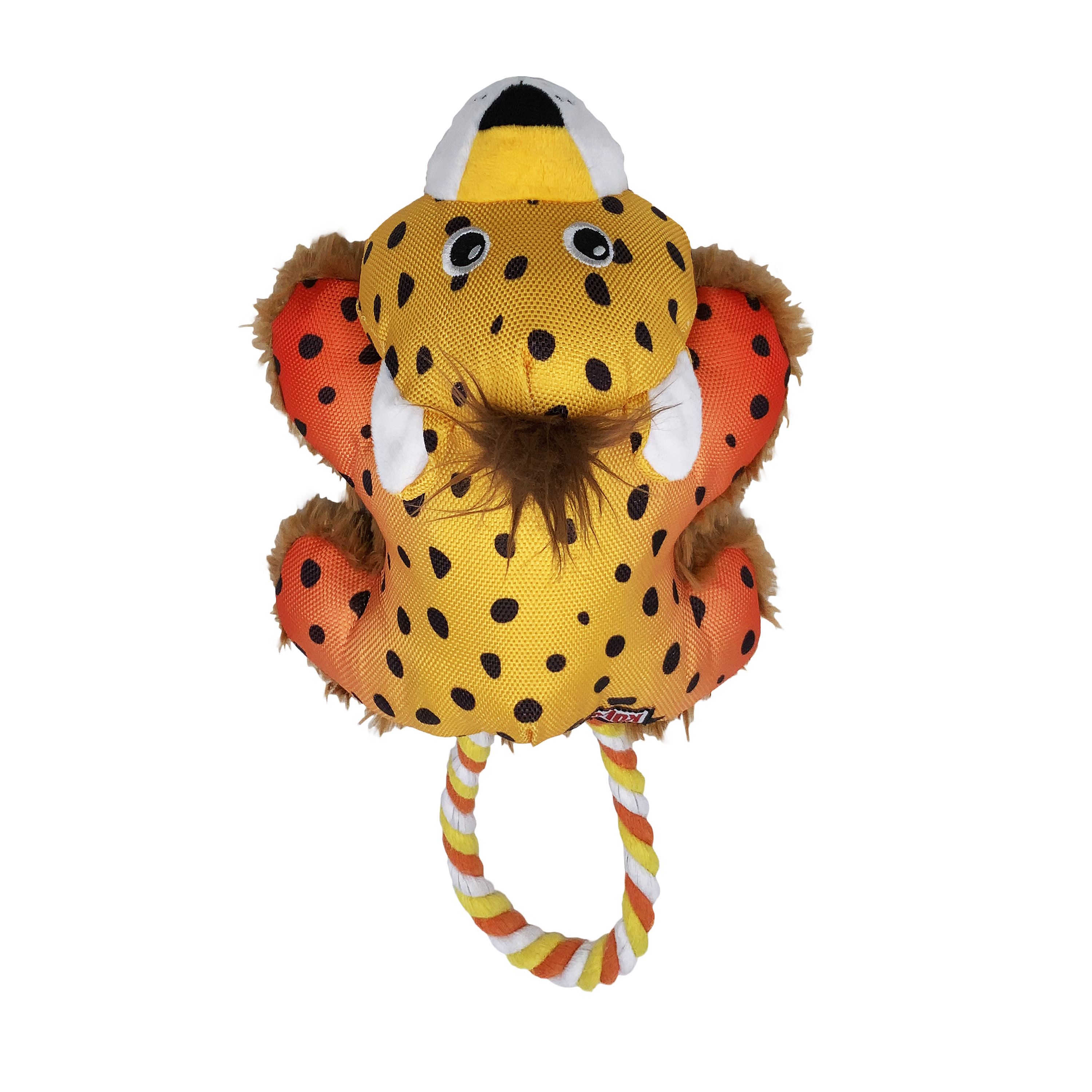 KONG Dog Toys Cozie Tuggz Cheetah 01