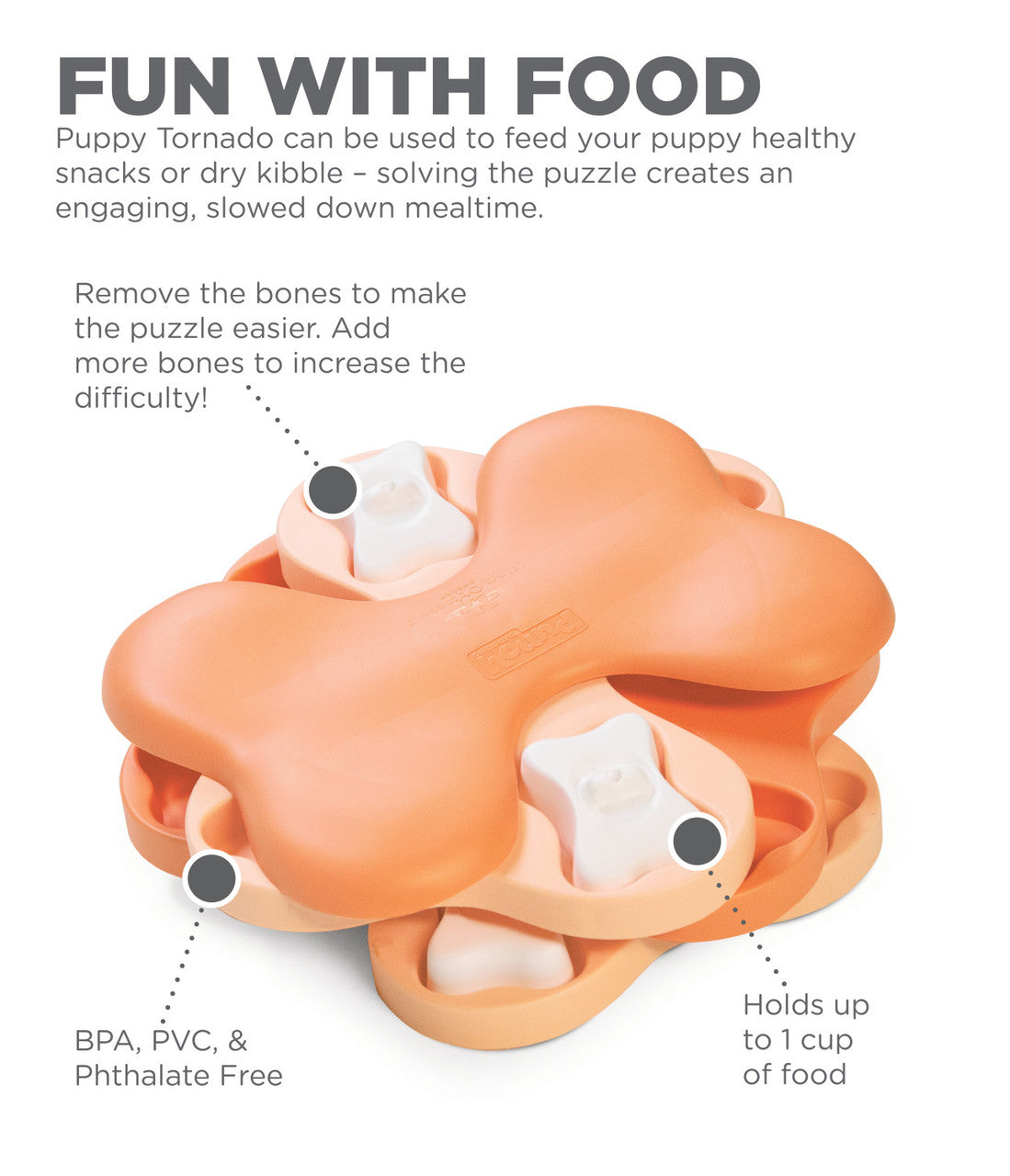 Nina Ottosson Puppy Tornado - Level 2