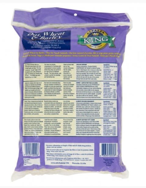 Alfalfa King Oat Wheat & Barley Hay 01