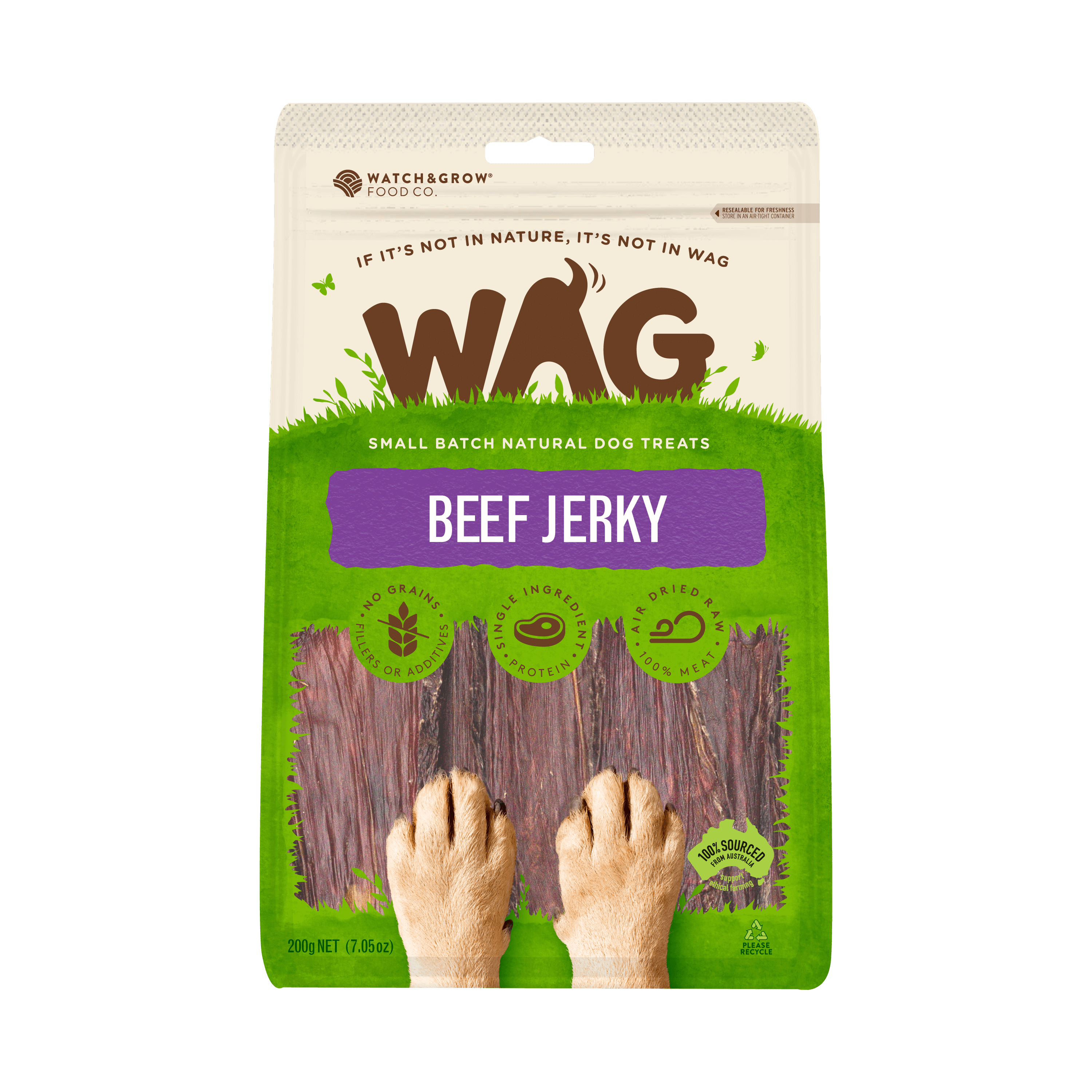 WAG Beef Jerky - 200g
