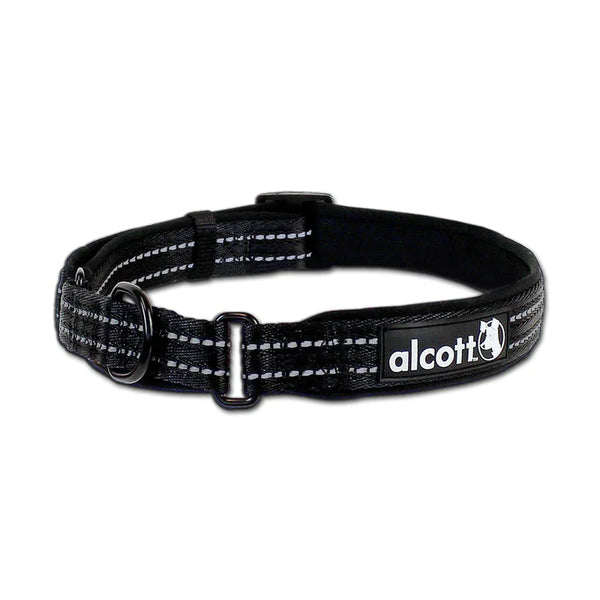 Alcott Adventure Reflective Dog Collar - Black