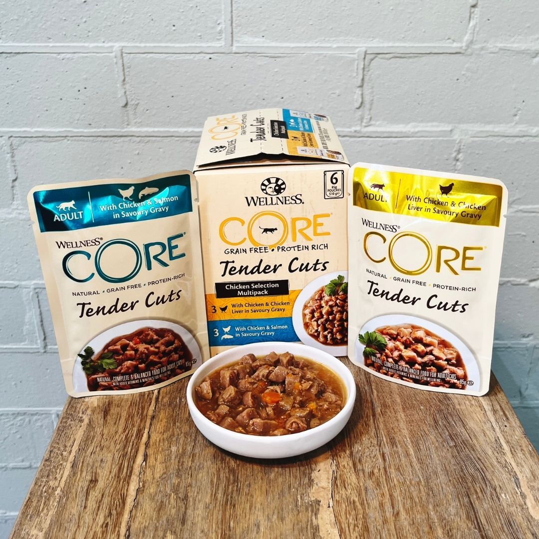 Wellness Core Wet Cat Food Tender Cuts Chicken Selection Multipack