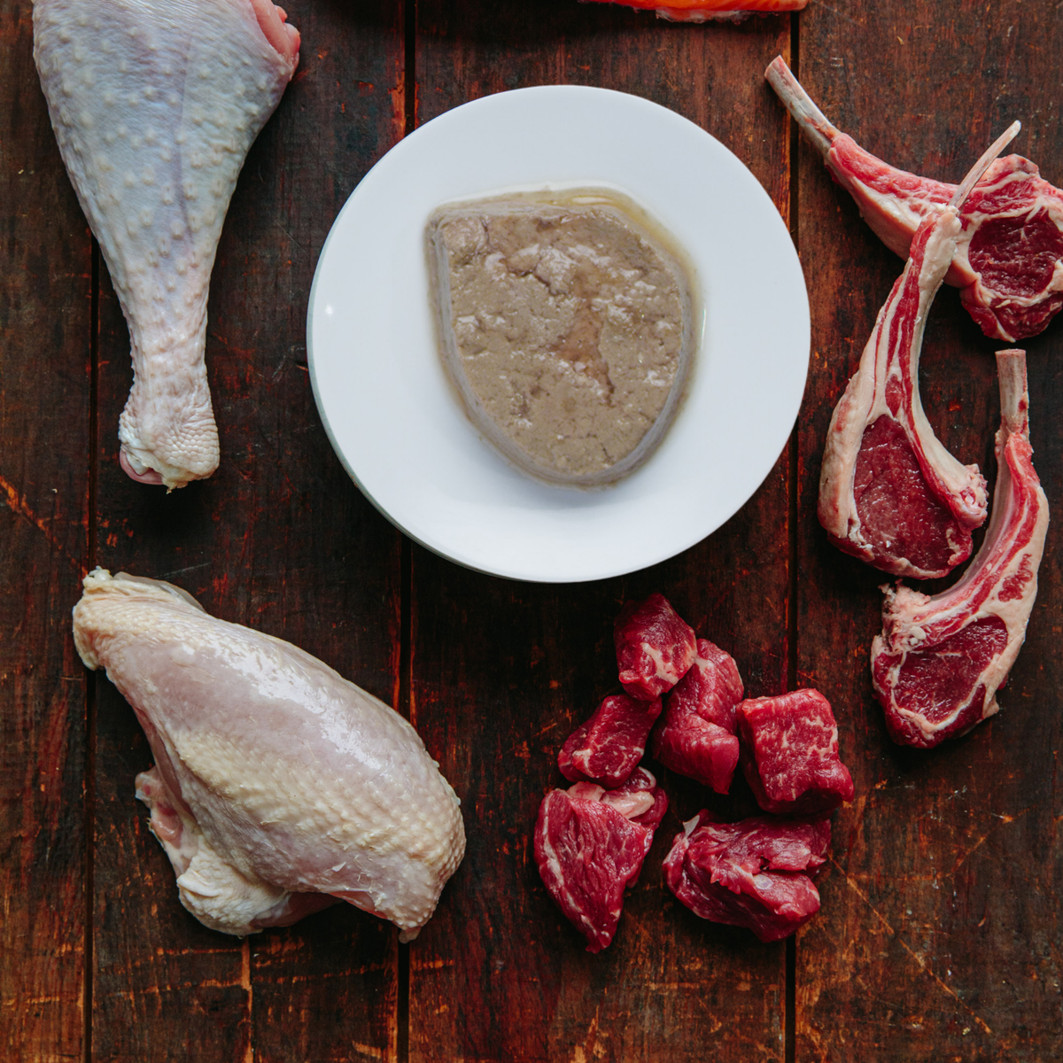 Wellness Core Wet Dog Food Small Breed Savoury Medleys Roasted Chicken, Duck, Peas & Carrots