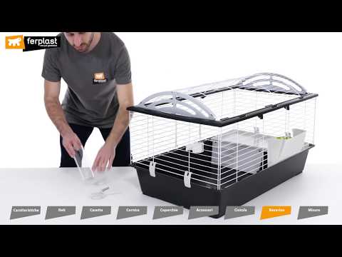 Ferplast Casita 80 Rabbits and Guinea Pigs Cage 13