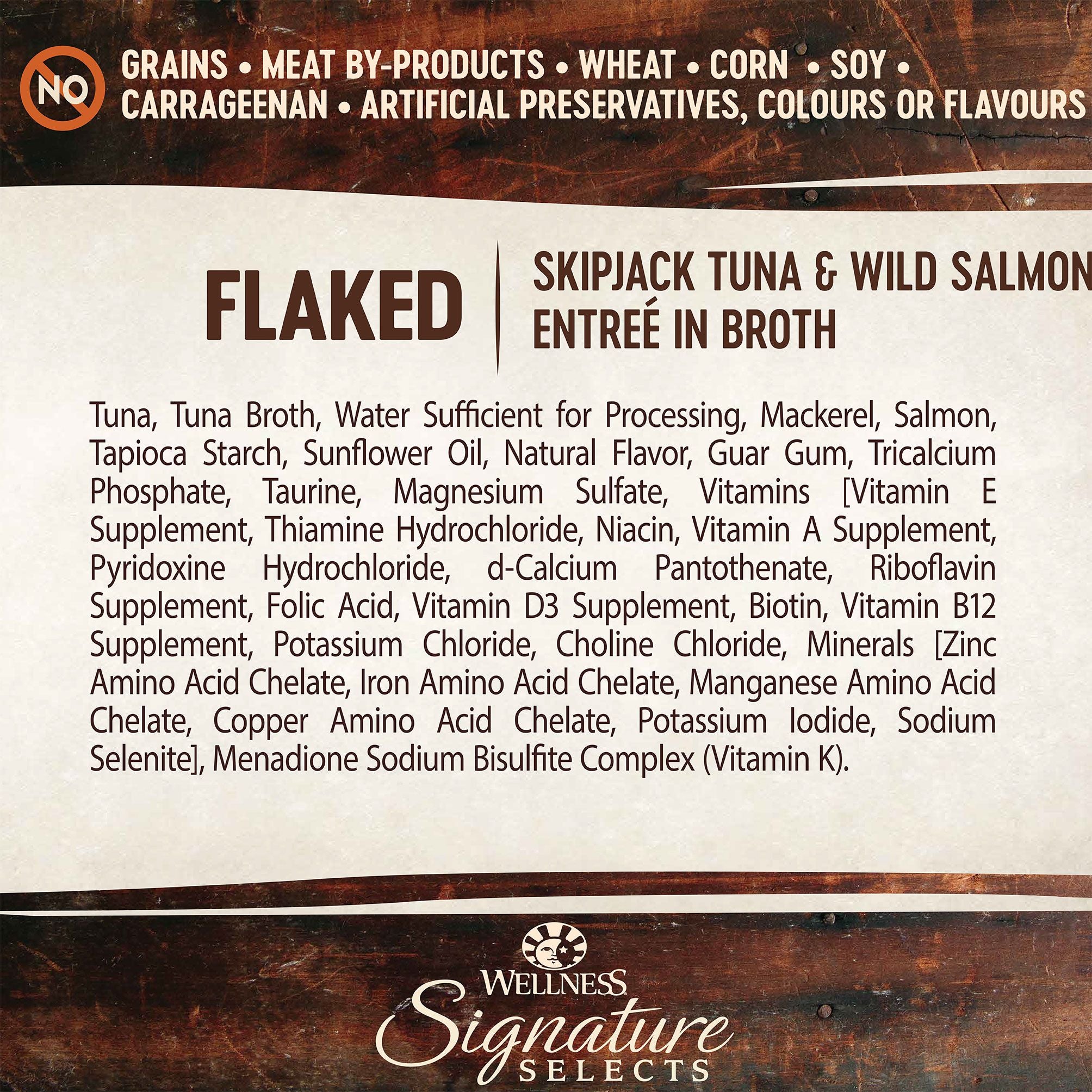 Wellness Core Cat Wet Food Signature Selects Flaked Skipjack Tuna & Wild Salmon | Peekapaw Pet Supplies