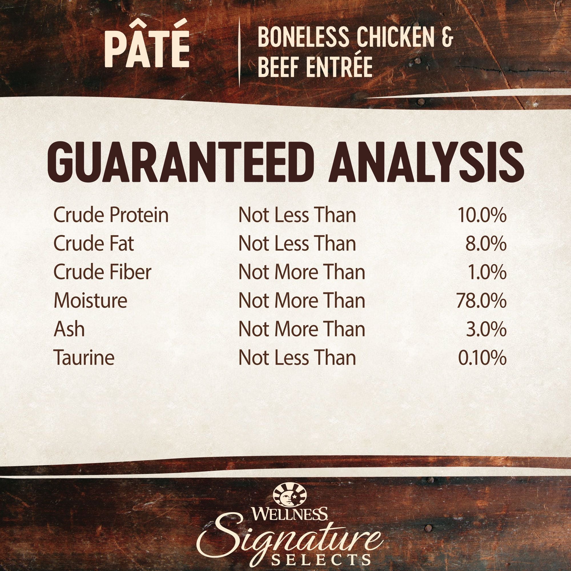 Wellness Core Wet Cat Food Signature Selects Boneless Chicken & Beef