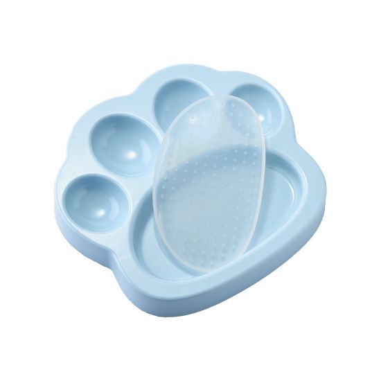 Pet DreamHouse PAW 2-in-1 Slow Mini Slow Feeder & Lick Pad