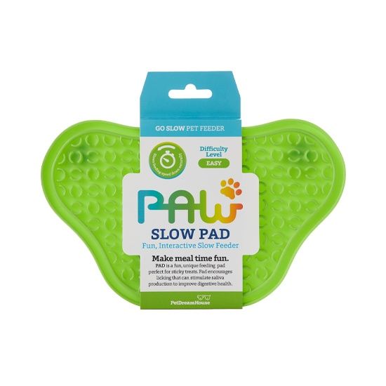 Pet DreamHouse PAW Lick Pad Slow Feeder & Anti-Anxiety Food Mat