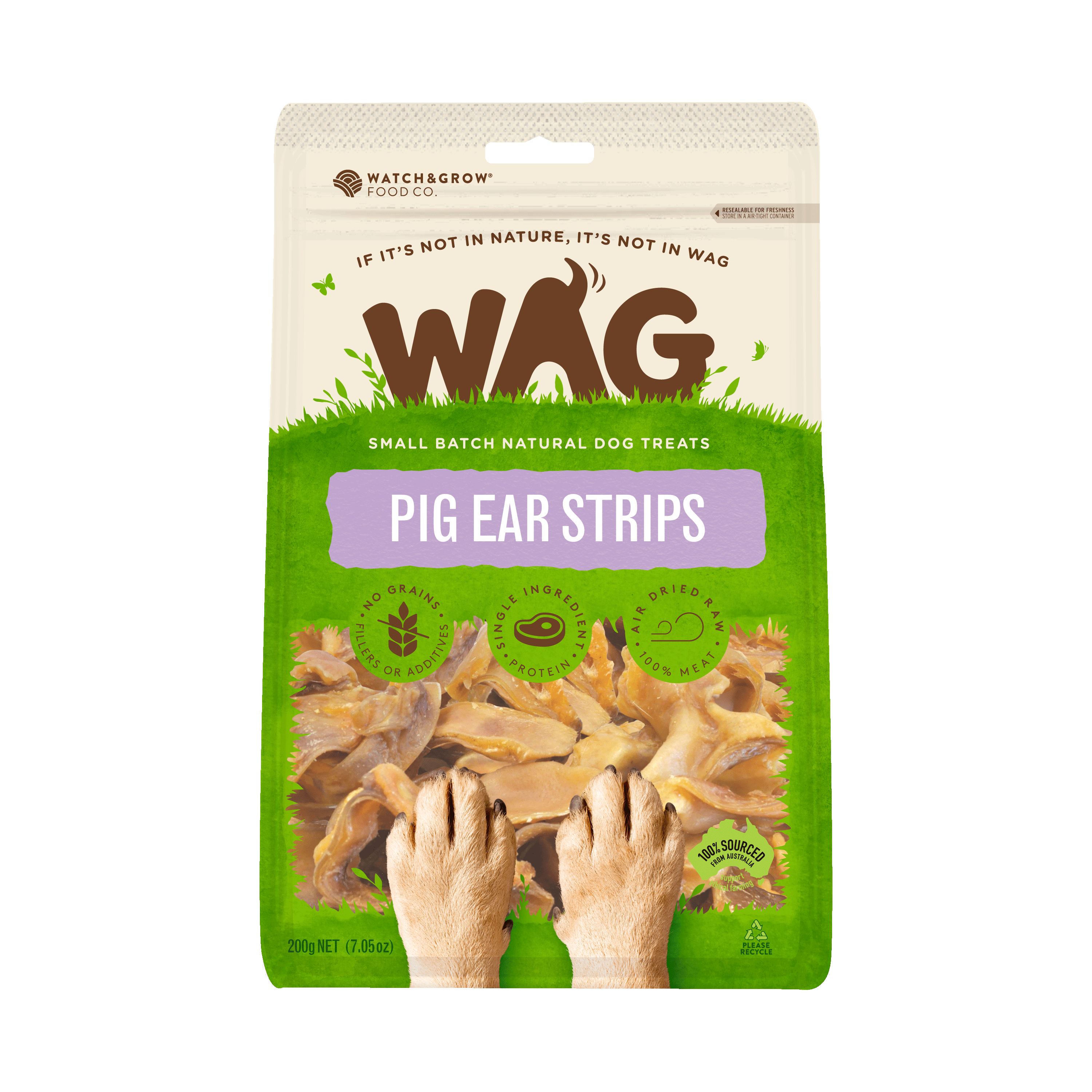 WAG Pig Ear Strips