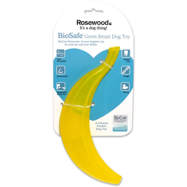 Rosewood Biosafe Dog Toys Banana