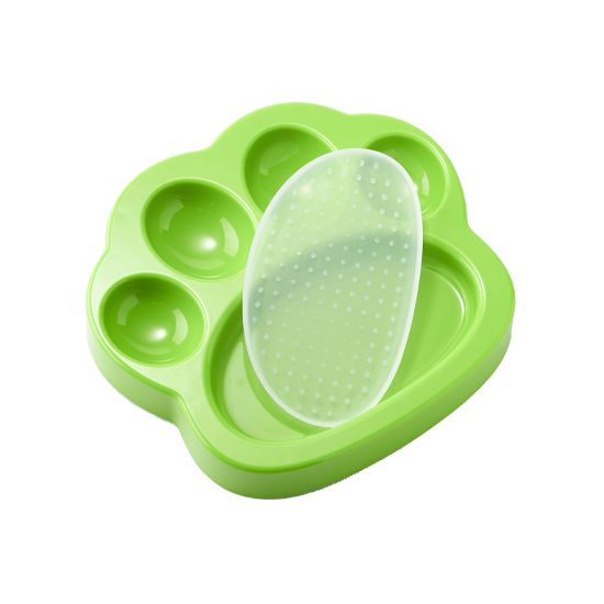 Pet DreamHouse PAW 2-in-1 Slow Mini Slow Feeder & Lick Pad