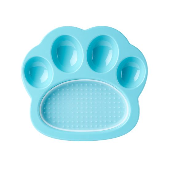 Pet DreamHouse PAW 2-in-1 Slow Mini Slow Feeder & Lick Pad