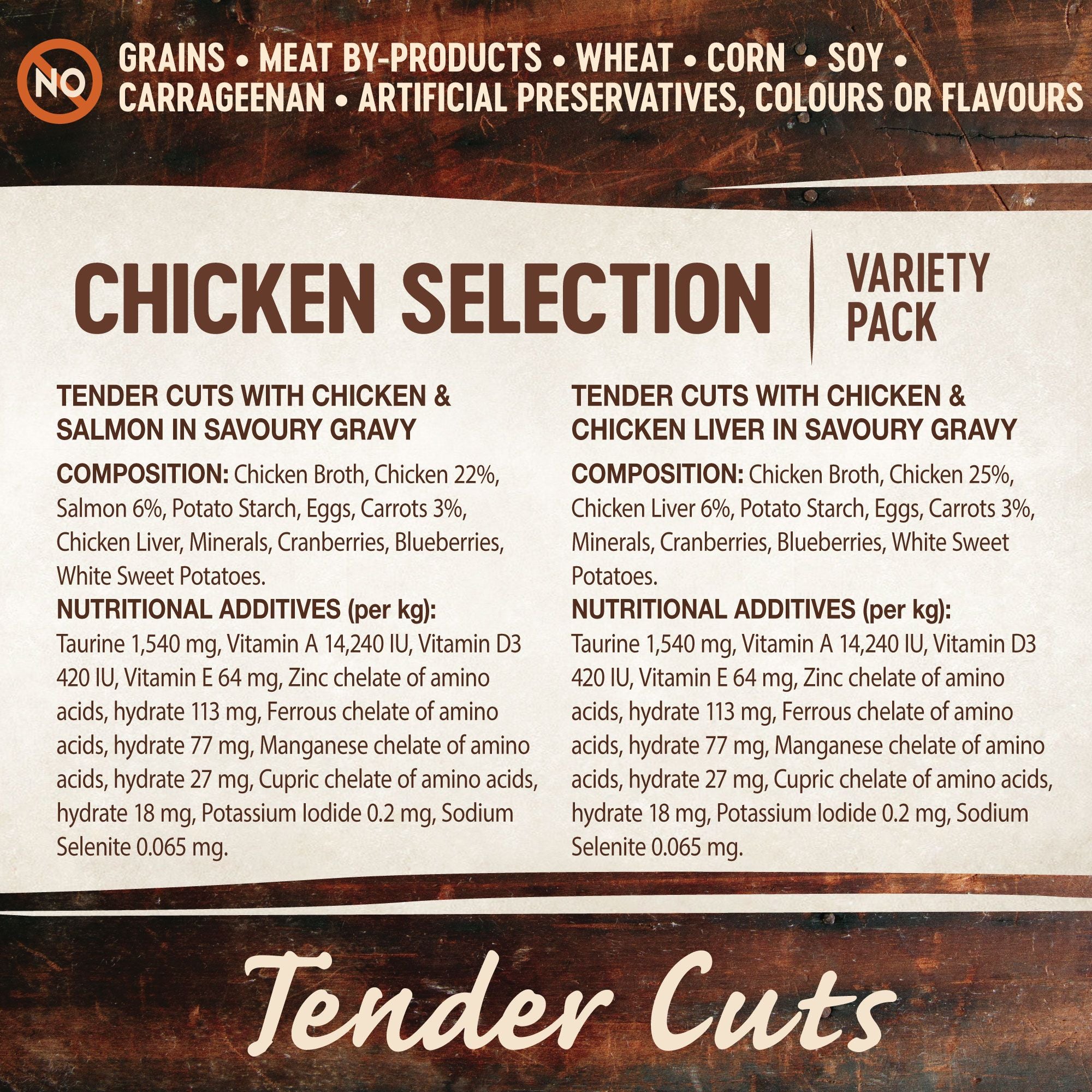 Wellness Core Wet Cat Food Tender Cuts Chicken Selection Multipack