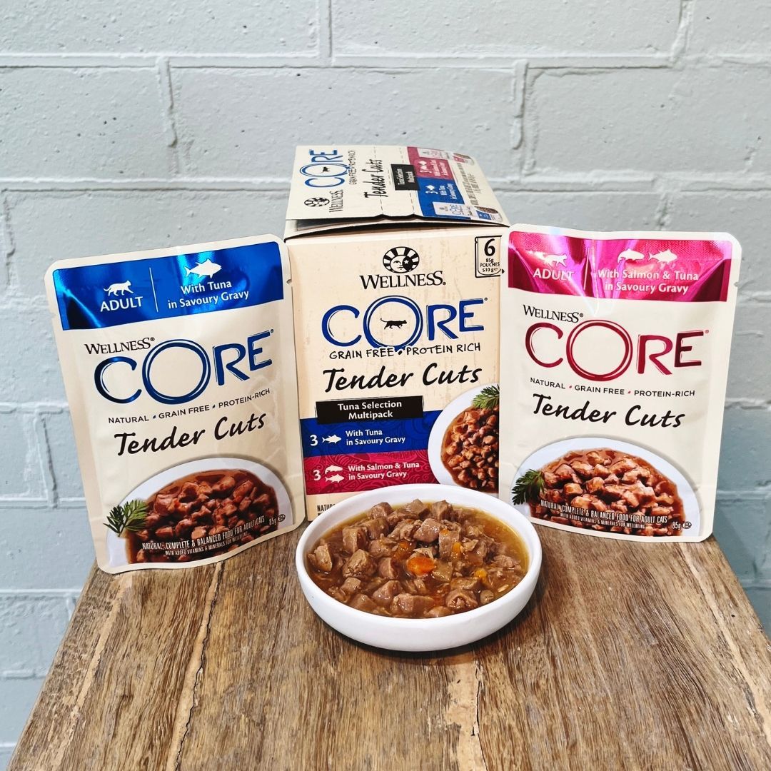 Wellness Core Wet Cat Food Tender Cuts Tuna Selection Multipack